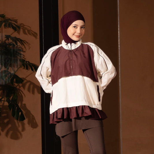 Dya id - Visha Jacket Atasan Sportwear Wanita ld 120-140