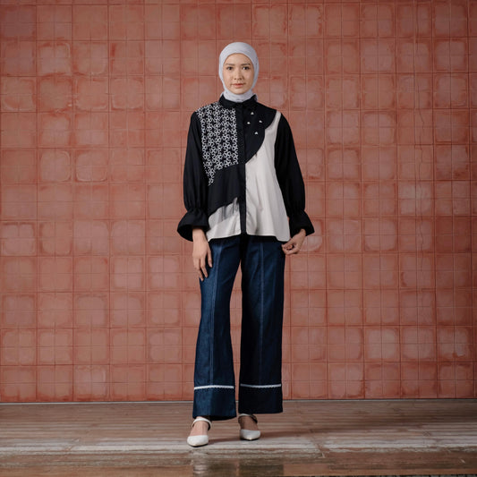 Dya Id - Zalea Atasan Wanita Katun | Ld 98 -130