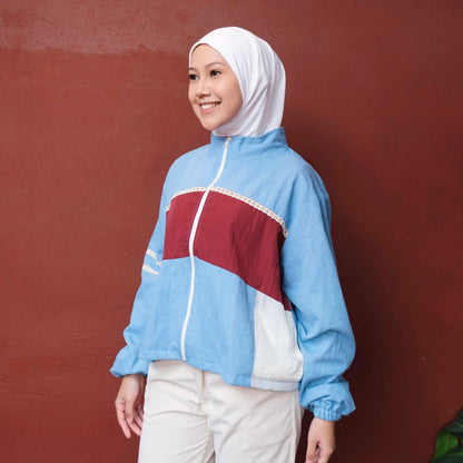 Dya Id - Victoria jacket Atasan sportwear wanita Ld 120-140