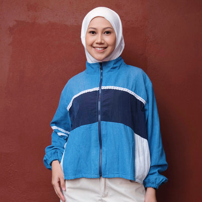 Dya Id - Victoria jacket Atasan sportwear wanita Ld 120-140