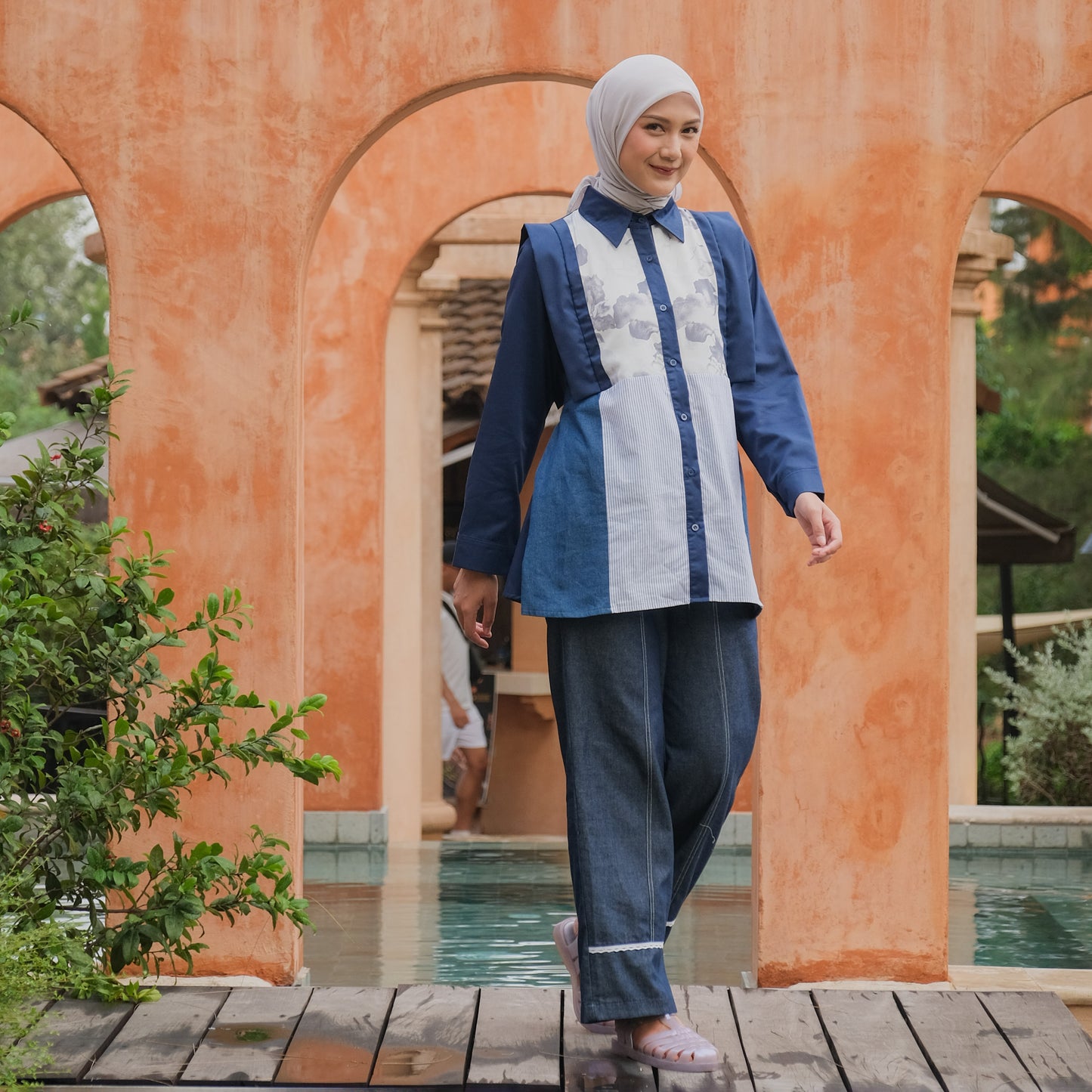 Dya Id - Astrid New atasan kemeja katun wanita Aluna Nirmala Series L-3XL