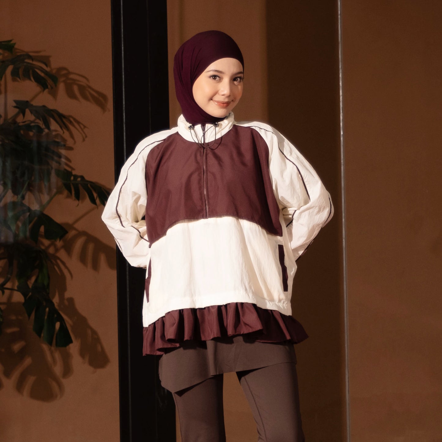 Dya id - Visha Jacket Atasan Sportwear Wanita ld 120-140