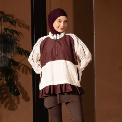 Dya id - Visha Jacket Atasan Sportwear Wanita ld 120-140