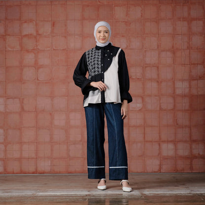 Dya Id - Zalea Atasan Wanita Katun |  Ld  98 -130