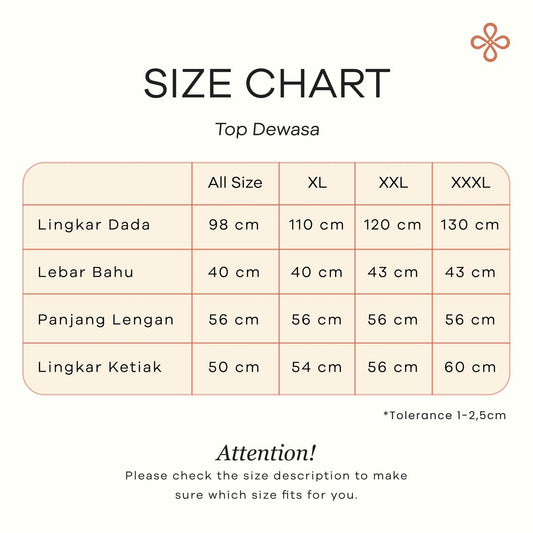 Dya Id - Caca Nude Kemeja katun Wanita L-3XL