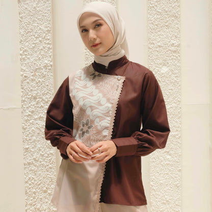 Dya Id - Laras Atasan Kemeja Batik Wanita Alankara Series L-3XL