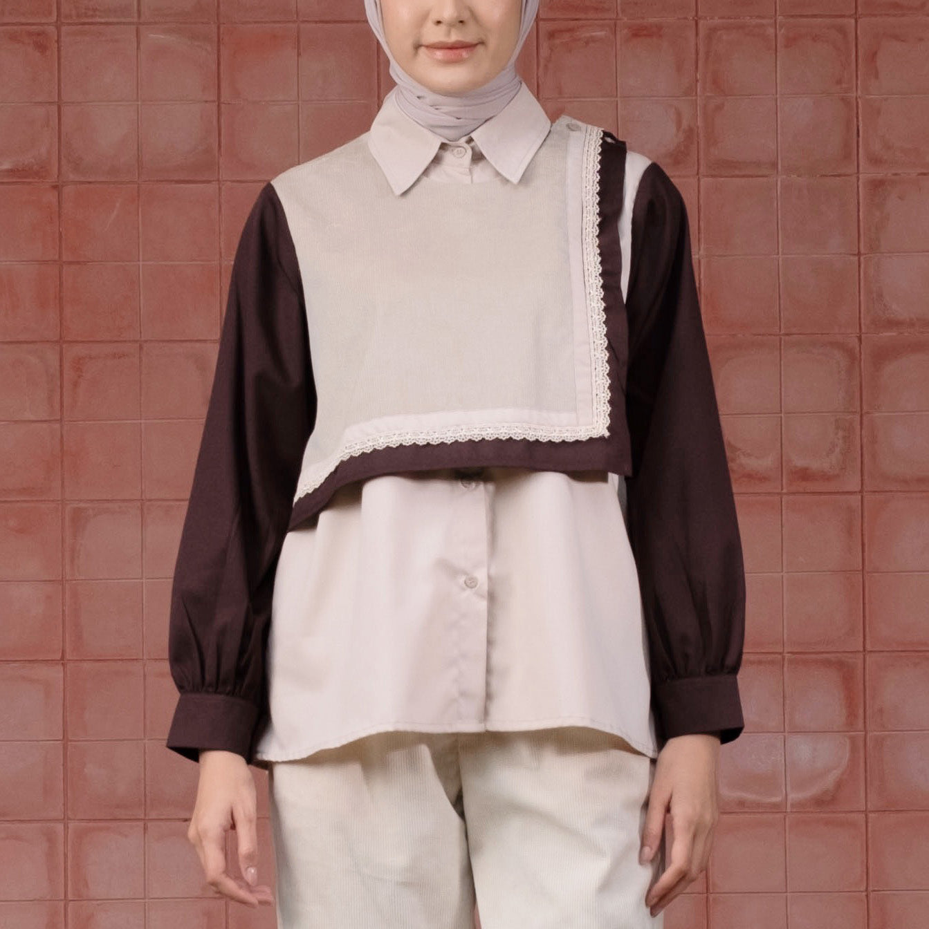 Dya Id - Relia Atasan Wanita Katun |  Ld  98 -130