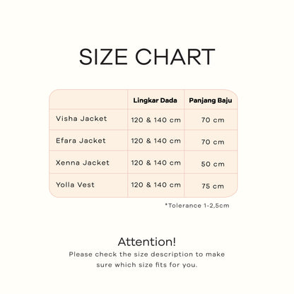 Dya id - Visha Jacket Atasan Sportwear Wanita ld 120-140