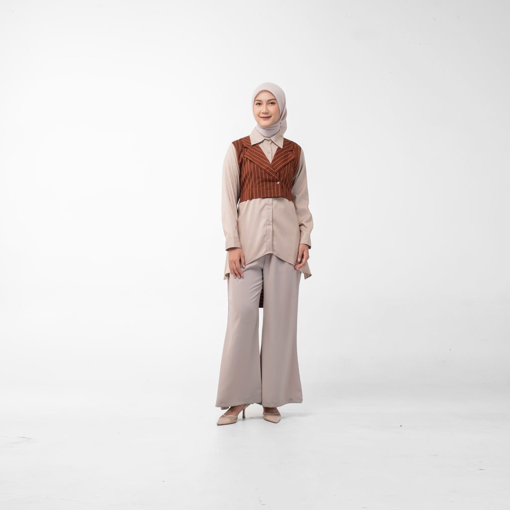 Faida Brown Top
