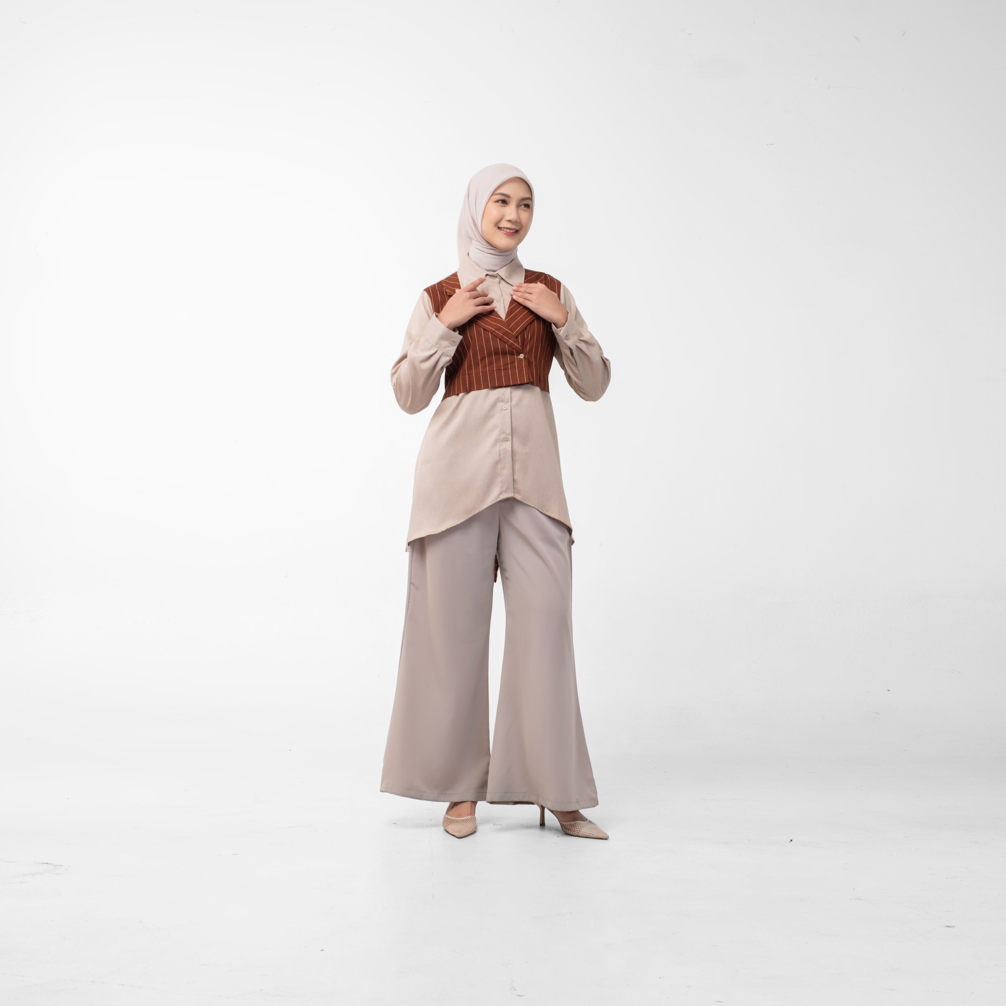Faida Brown Top