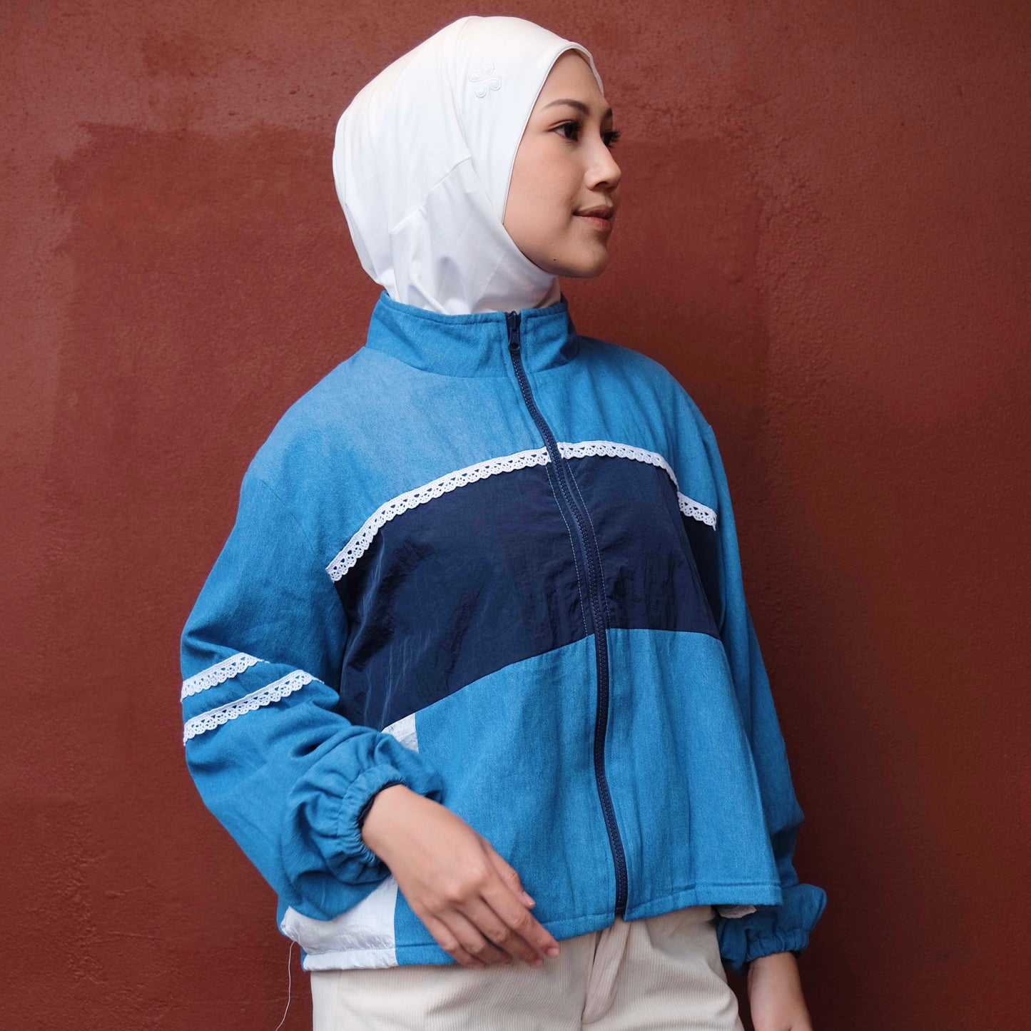Dya Id - Victoria jacket Atasan sportwear wanita Ld 120-140