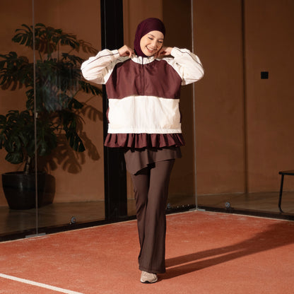 Dya id - Visha Jacket Atasan Sportwear Wanita ld 120-140