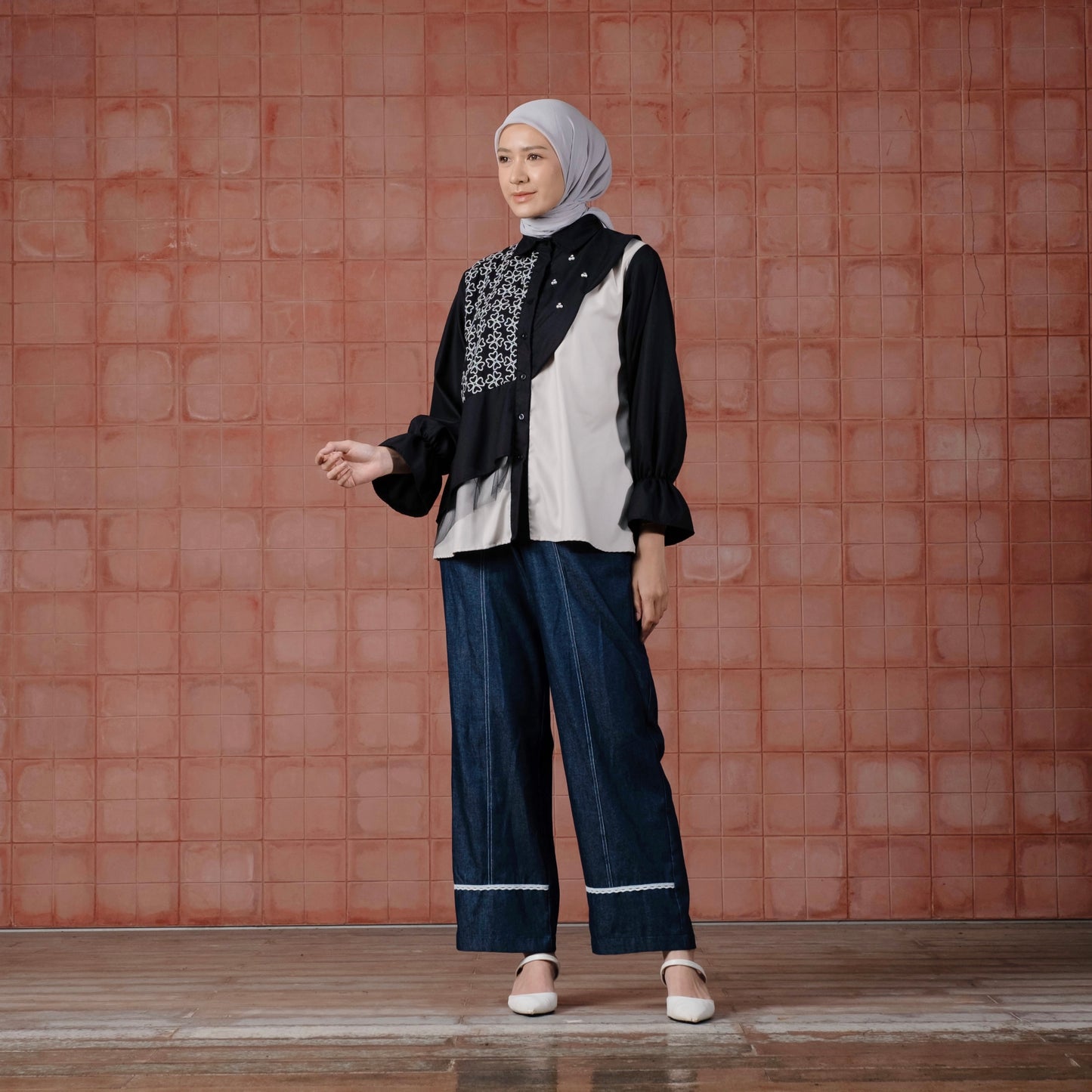 Dya Id - Zalea Atasan Wanita Katun |  Ld  98 -130