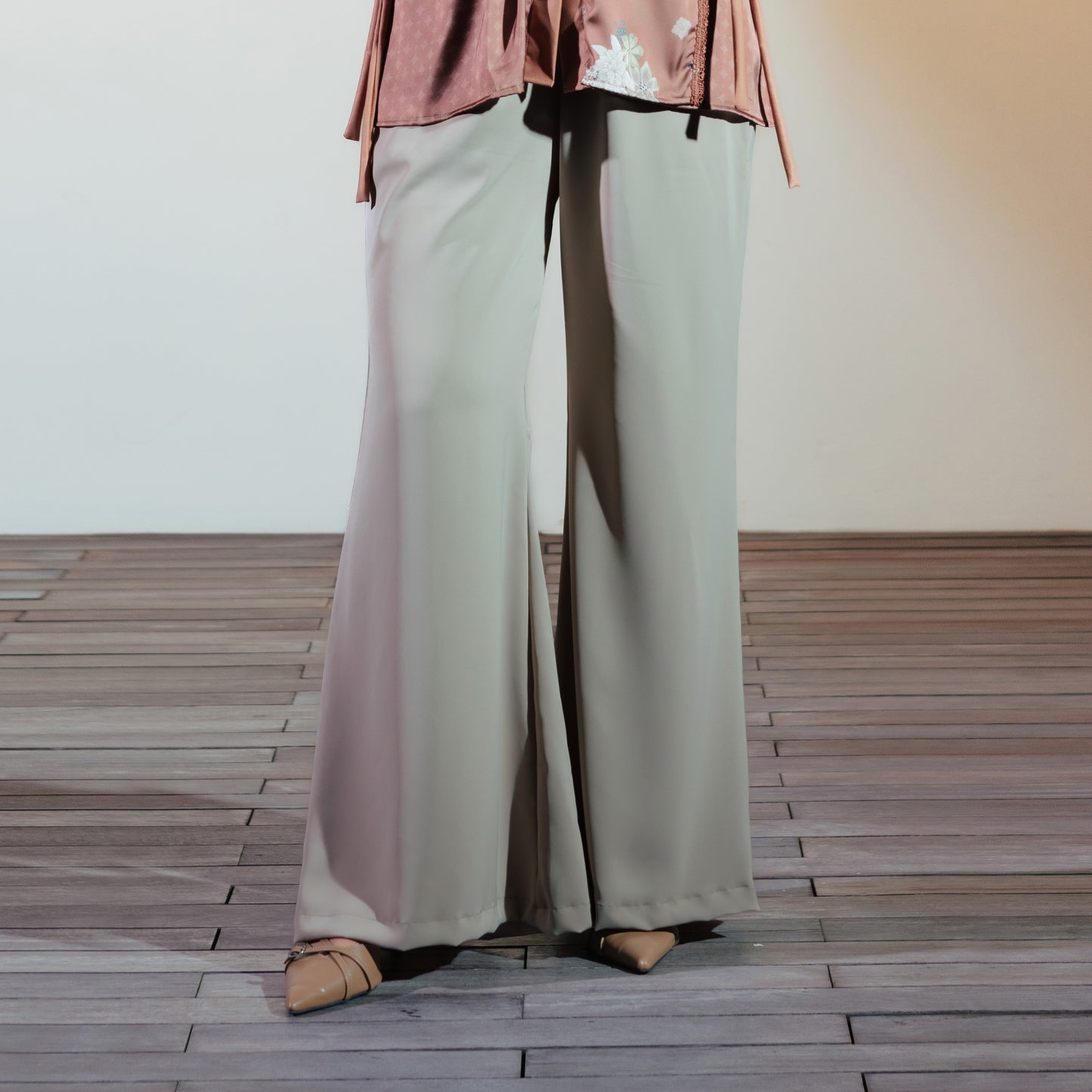 Dya Id - Elara Flare Pants | Raya Series | S - 3XL