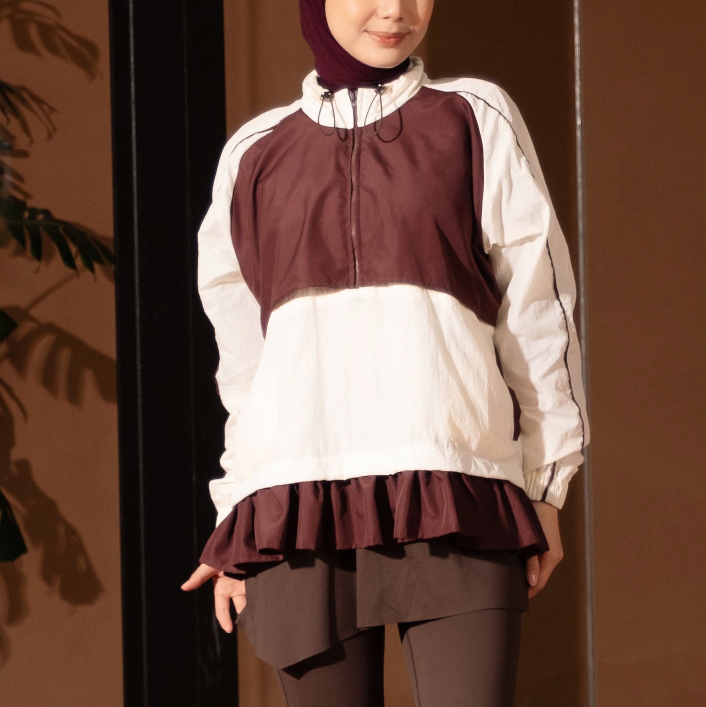 Dya id - Visha Jacket Atasan Sportwear Wanita ld 120-140