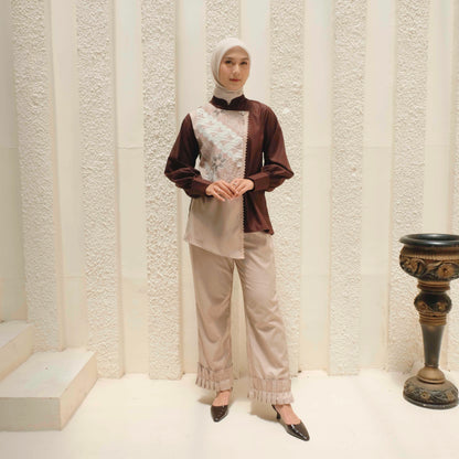 Dya Id - Laras Atasan Kemeja Batik Wanita Alankara Series L-3XL